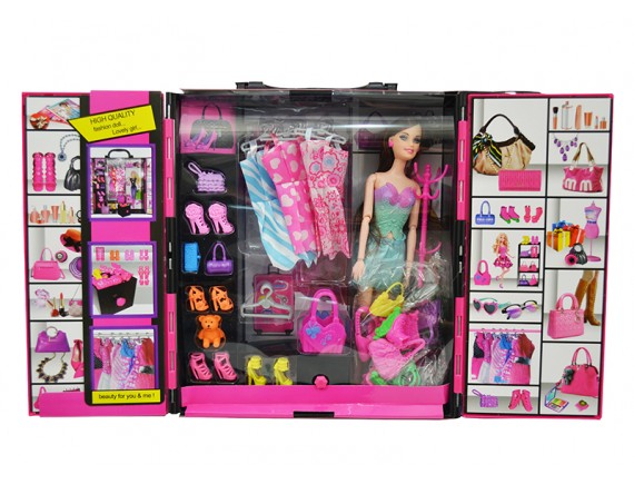   Набор из 2 кукол Кукла с гардеробом B98-45 - приобрести в ИГРАЙ-ОПТ - магазин игрушек по оптовым ценам