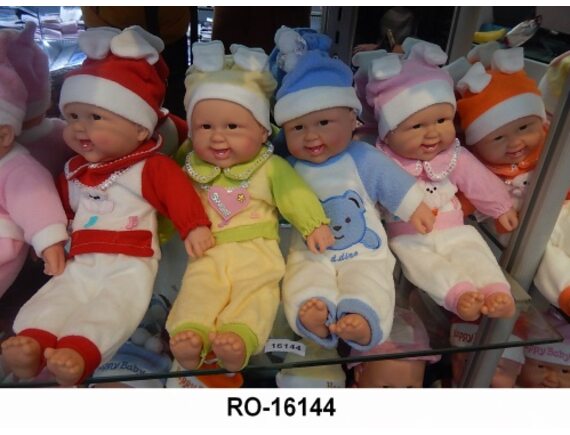   Пупс хохотун (38см) RO-16144 - приобрести в ИГРАЙ-ОПТ - магазин игрушек по оптовым ценам