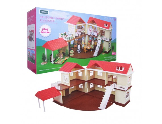   Домик для зверюшек и кукол Happy family LTS02 - приобрести в ИГРАЙ-ОПТ - магазин игрушек по оптовым ценам